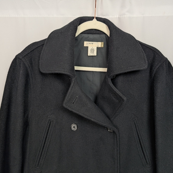 J. Crew Wool Cashmere Peacoat - Picture 4 of 12